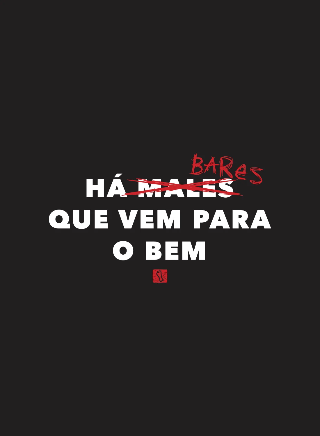 Regata Há Bares Que Vem Para o Bem Preta - Imagem 2